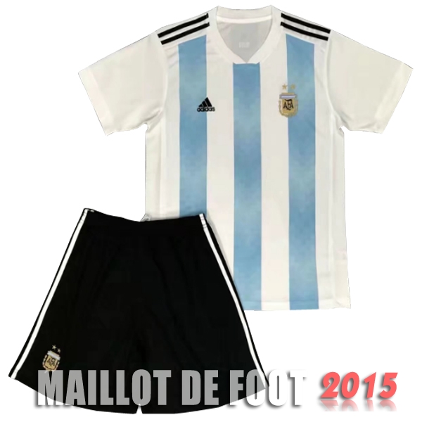 Maillot De Foot Argentine Enfant Mondiall 2018 Domicile Un ensemble