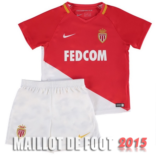 Maillot De Foot AS Monaco Enfant 17/18 Domicile Un ensemble