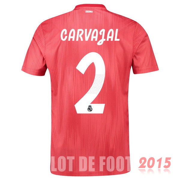 Maillot De Foot Carvajal Real Madrid 18/19 Third