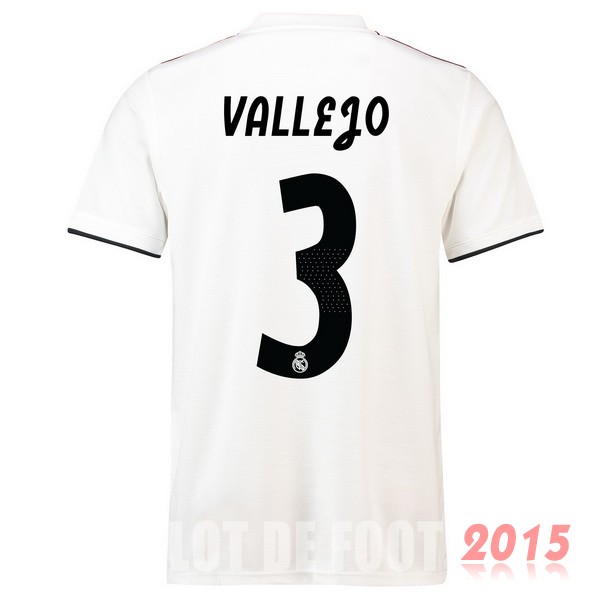 Maillot De Foot Vallejo Real Madrid 18/19 Domicile