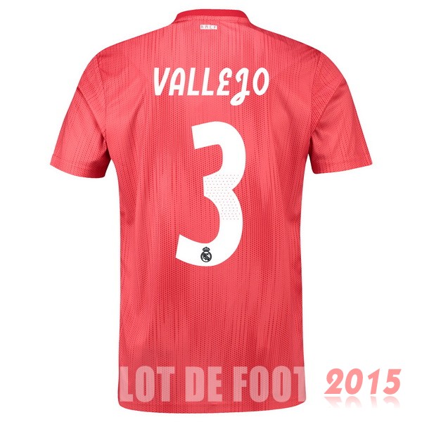 Maillot De Foot Vallejo Real Madrid 18/19 Third