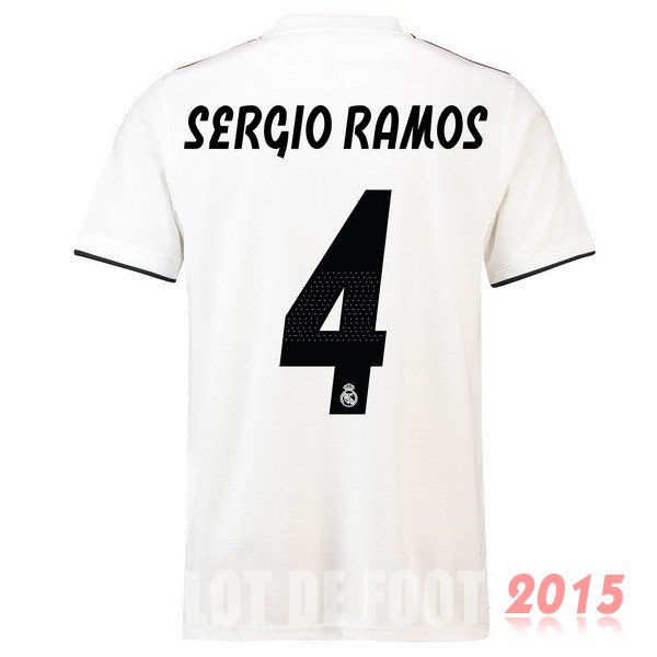 Maillot De Foot Sergio Ramos Real Madrid 18/19 Domicile