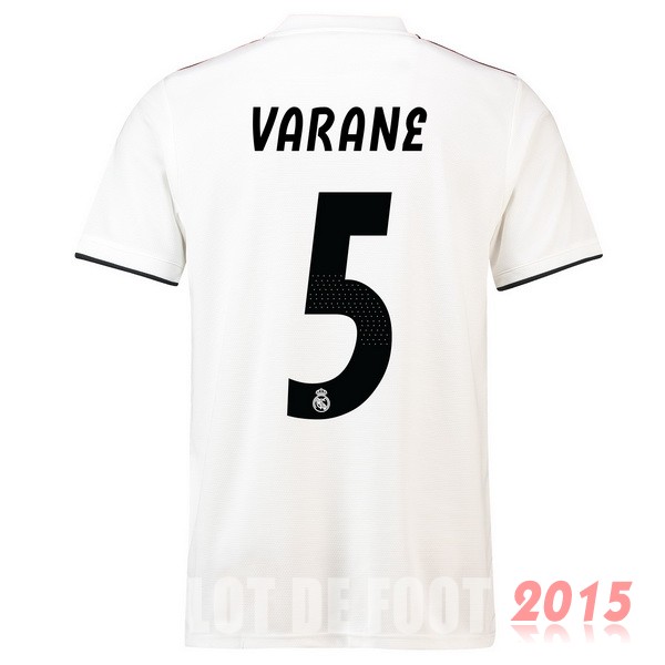 Maillot De Foot Varane Real Madrid 18/19 Domicile