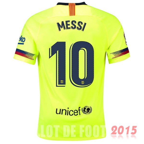 Maillot De Foot Messi Barcelone 18/19 Exterieur