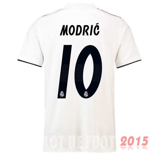 Maillot De Foot Modric Real Madrid 18/19 Domicile