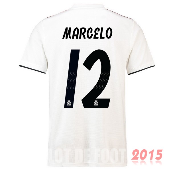 Maillot De Foot Marcelo Real Madrid 18/19 Domicile