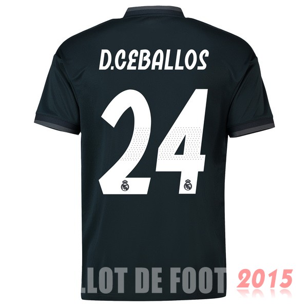 Maillot De Foot D.Ceballos Real Madrid 18/19 Exterieur