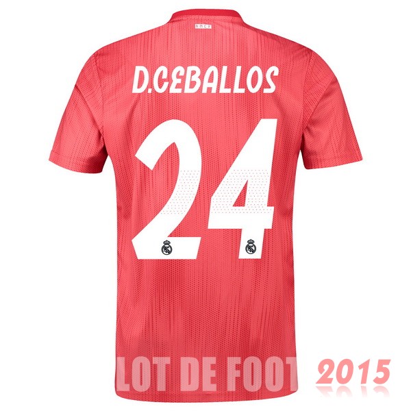 Maillot De Foot D.Ceballos Real Madrid 18/19 Third