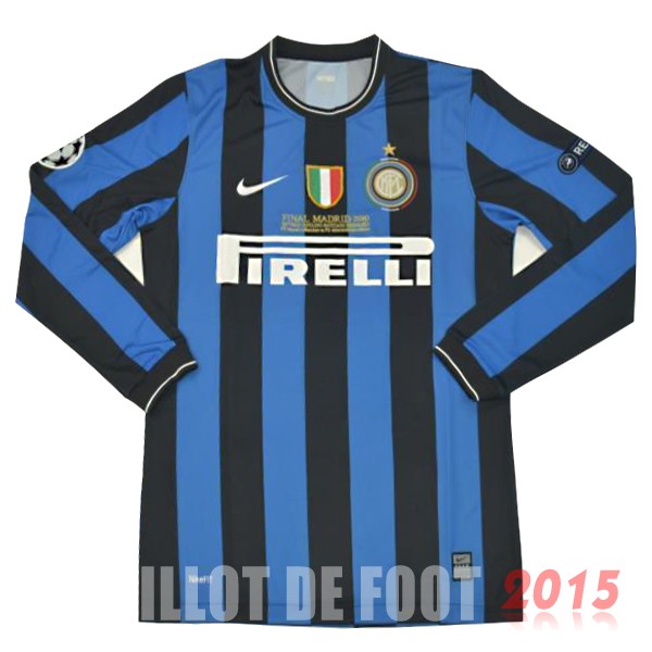 Maillot De Foot Manches Longues Inter Milan 10 11 Retro Bleu Domicile Maillot De Foot Manches Longues Inter Milan 10 11 Retro Bleu Domicile