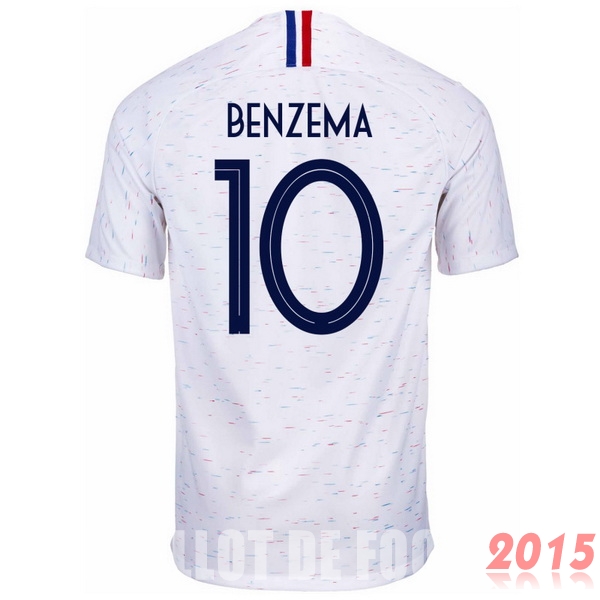 Maillot De Foot Benzema France Mondial 2018 Exterieur