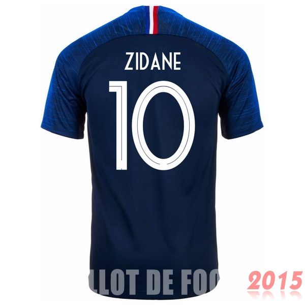 Maillot De Foot Zidane France Mondial 2018 Domicile