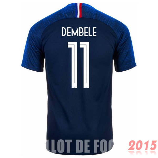 Maillot De Foot Dembele France Mondial 2018 Domicile