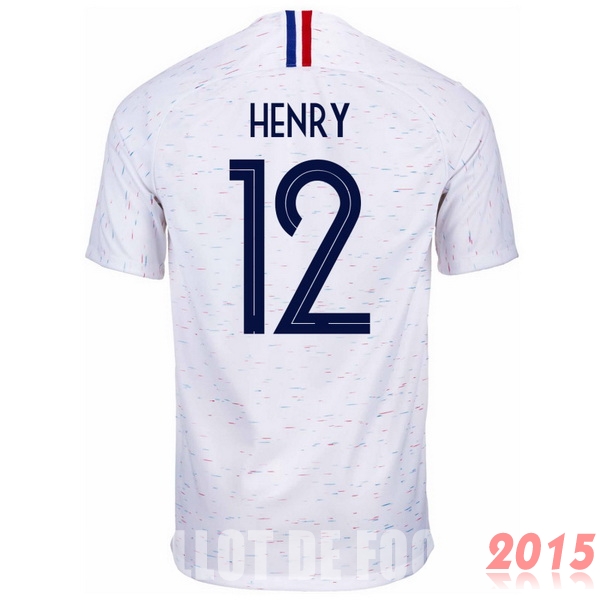 Maillot De Foot Henry France Mondial 2018 Exterieur