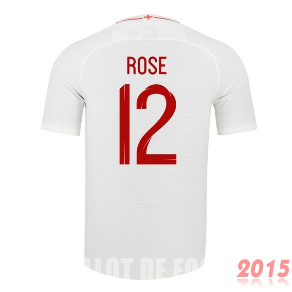 Maillot De Foot Rose Angleterre Mondial 2018 Domicile