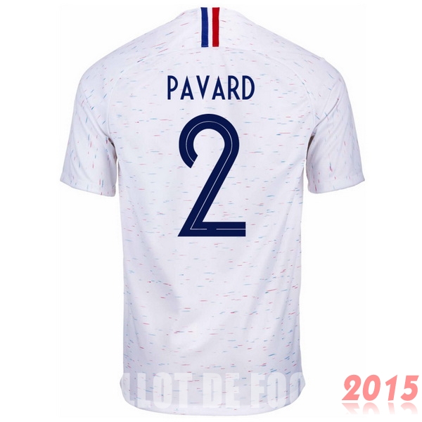 Maillot De Foot Pavard France Mondial 2018 Exterieur