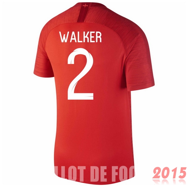 Maillot De Foot Walker Angleterre Mondial 2018 Exterieur