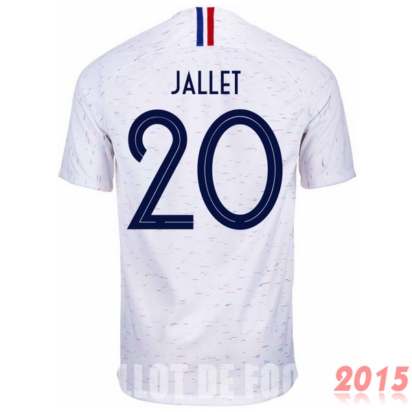 Maillot De Foot Jallet France Mondial 2018 Exterieur