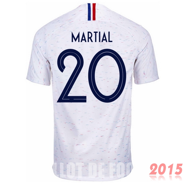 Maillot De Foot Martial France Mondial 2018 Exterieur