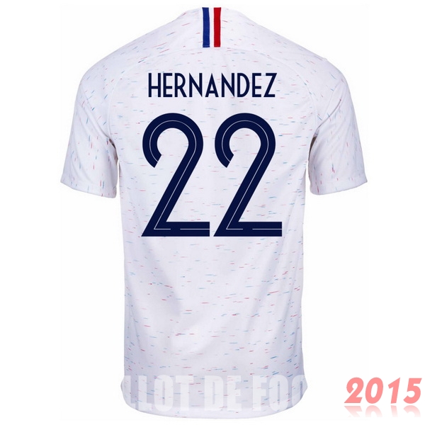 Maillot De Foot Hernandez France Mondial 2018 Exterieur