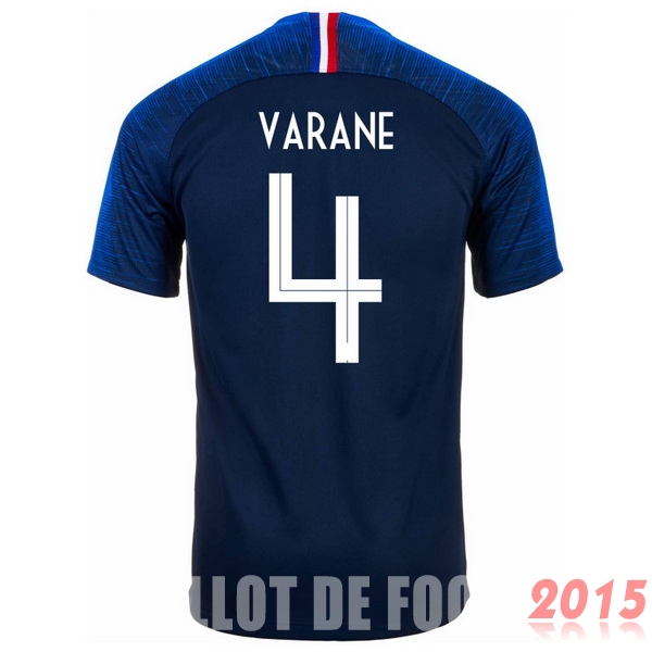 Maillot De Foot Varane France Mondial 2018 Domicile