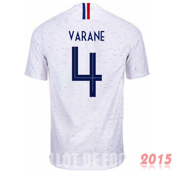 Maillot De Foot Varane France Mondial 2018 Exterieur