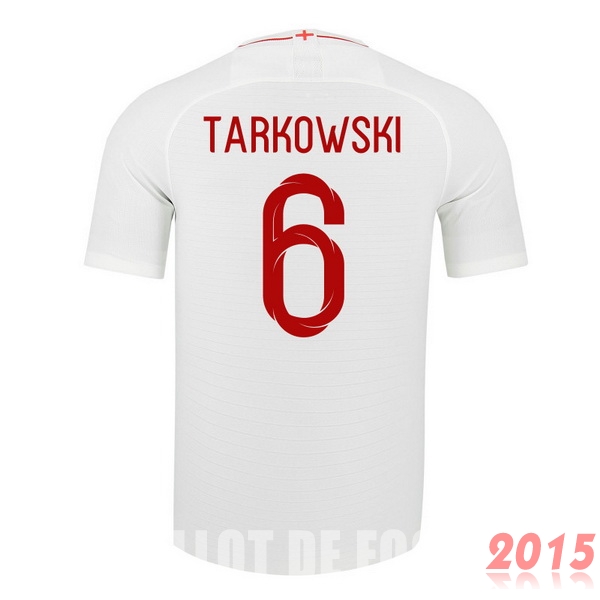 Maillot De Foot Tarkowski Angleterre Mondial 2018 Domicile