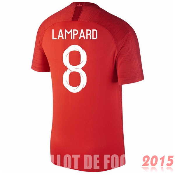 Maillot De Foot Lampard Angleterre Mondial 2018 Exterieur