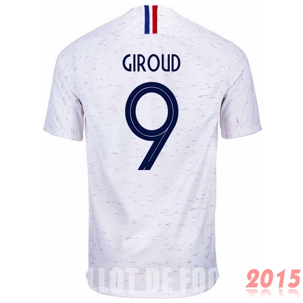 Maillot De Foot Giroud France Mondial 2018 Exterieur