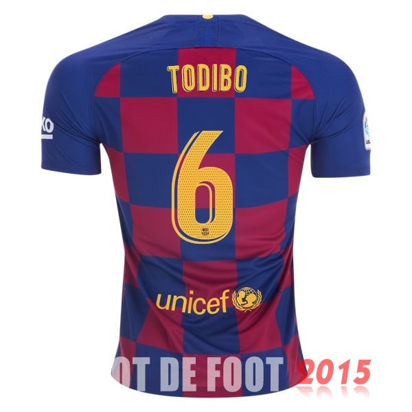 Maillot De Foot Todibo Barcelone 19/20 Domicile