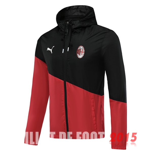 Coupe Vent AC Milan Noir Rouge 19/20 Coupe Vent AC Milan Noir Rouge 19/20