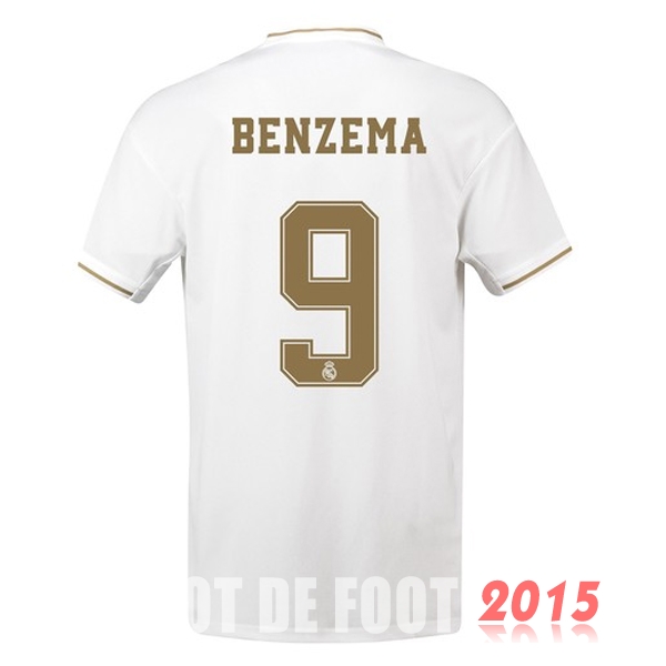 Maillot De Foot Benzema Real Madrid 19/20 Domicile