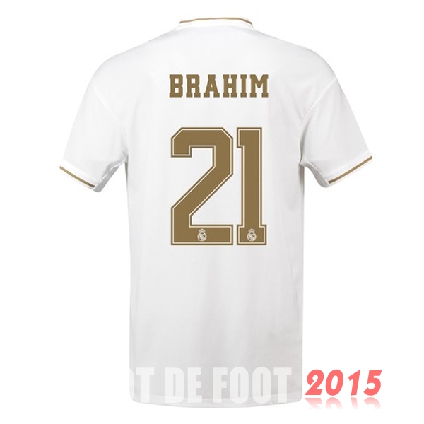 Maillot De Foot Brahim Real Madrid 19/20 Domicile