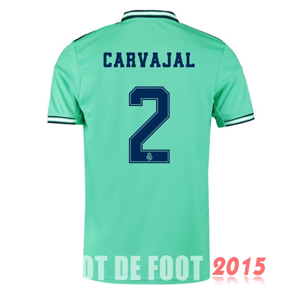 Maillot De Foot Carvajal Real Madrid 19/20 Third