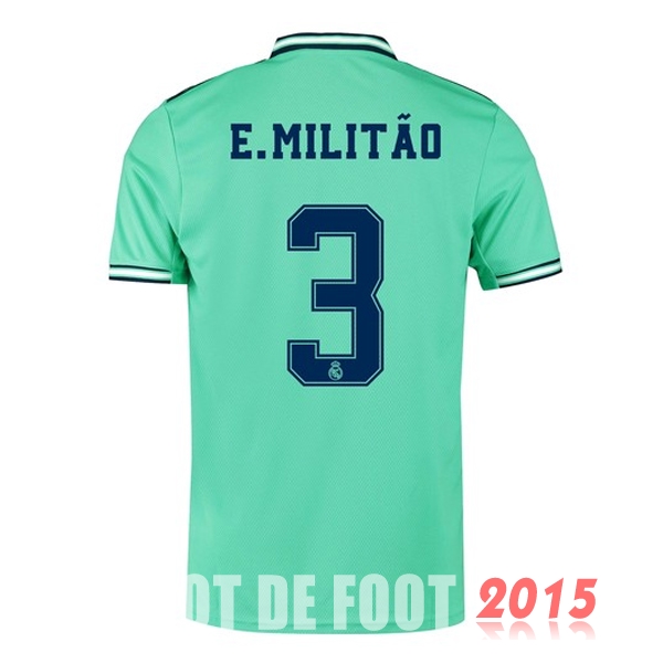Maillot De Foot E.Militao Real Madrid 19/20 Exterieur