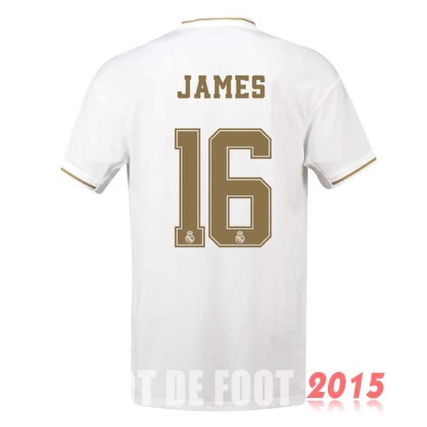 Maillot De Foot James Real Madrid 19/20 Domicile