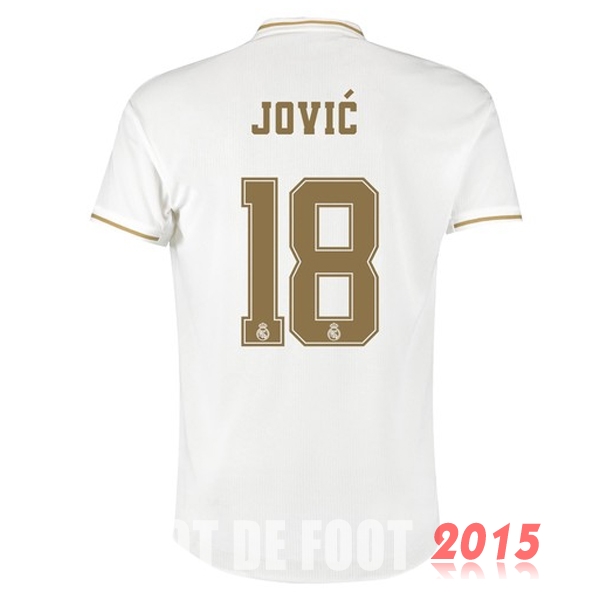 Maillot De Foot Jovic Real Madrid 19/20 Domicile
