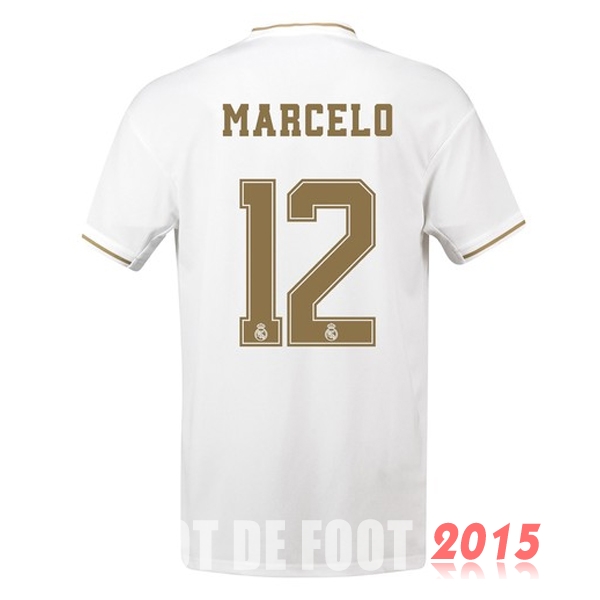 Maillot De Foot Marcelo Real Madrid 19/20 Domicile