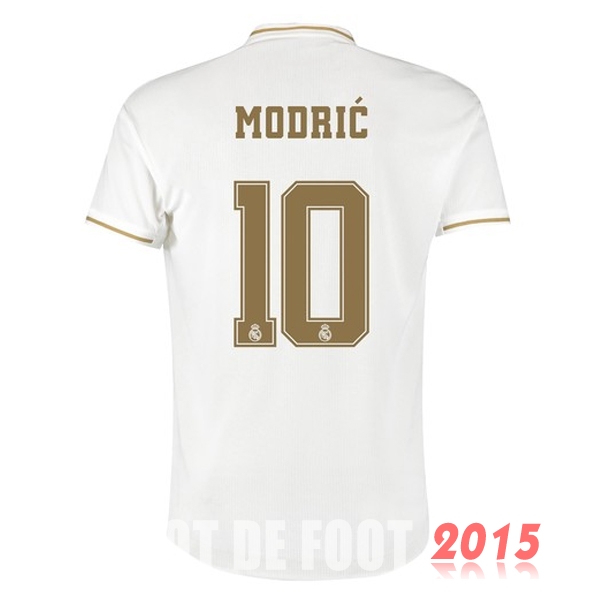 Maillot De Foot Modric Real Madrid 19/20 Domicile