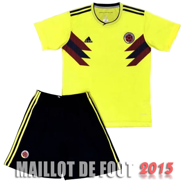 Maillot De Foot Colombie Enfant Mondiall 2018 Domicile Un ensemble