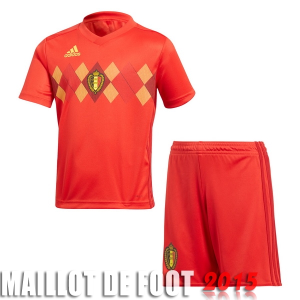 Maillot De Foot Belgique Enfant Mondial 2018 Domicile Un ensemble