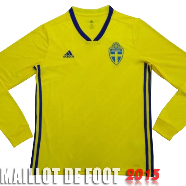 Maillot De Foot Suède Manches Longues 2018 Domicile