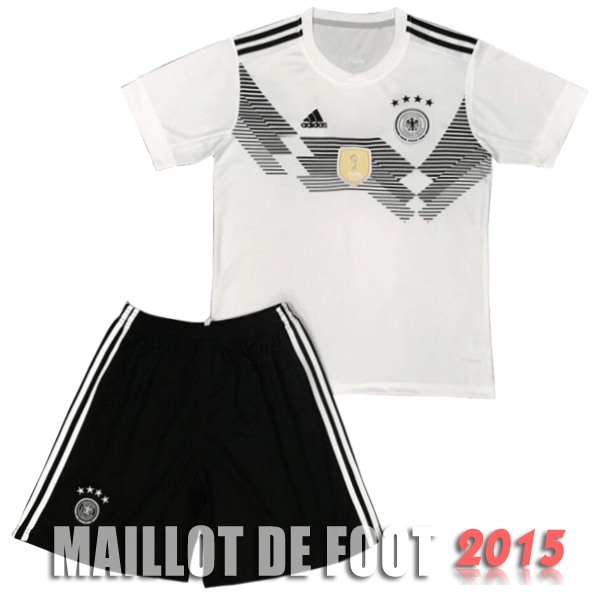 Maillot De Foot Allemagne Enfant Mondiall 2018 Domicile Un ensemble