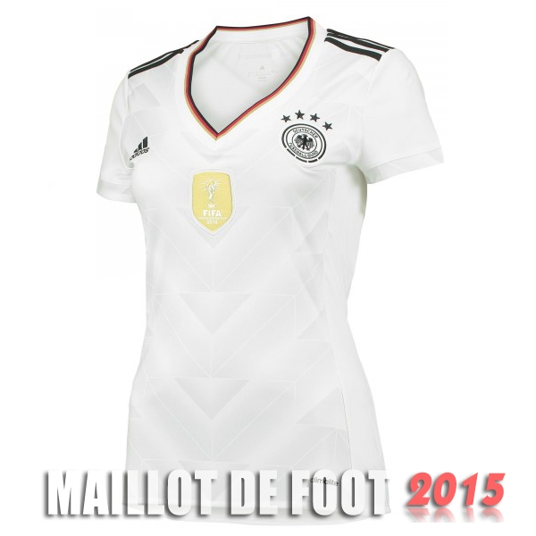 Maillot De Foot Allemagne Femme Mondiall 2017 Domicile