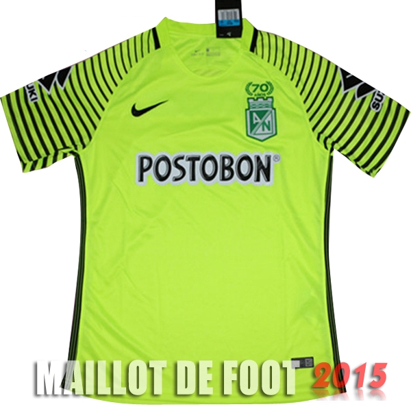 Maillot De Foot Atletico Nacional 17/18 Vert Fluorescent