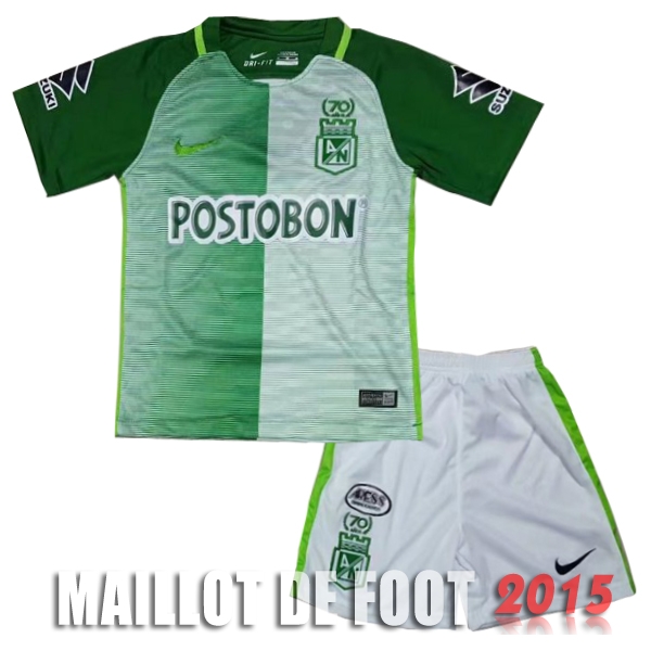 Maillot De Foot Atletico Nacional Enfant 17/18 Domicile Un ensemble