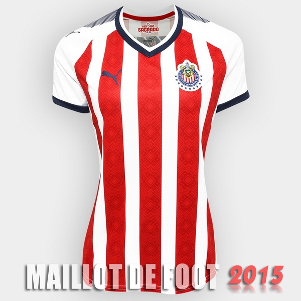 Maillot De Foot Chivas de Guadalajara Femme 17/18 Domicile