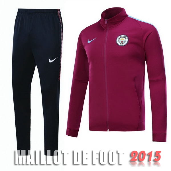 Survetement Manchester City Rouge Marine Noir 17/18 Survetement Manchester City Rouge Marine Noir 17/18