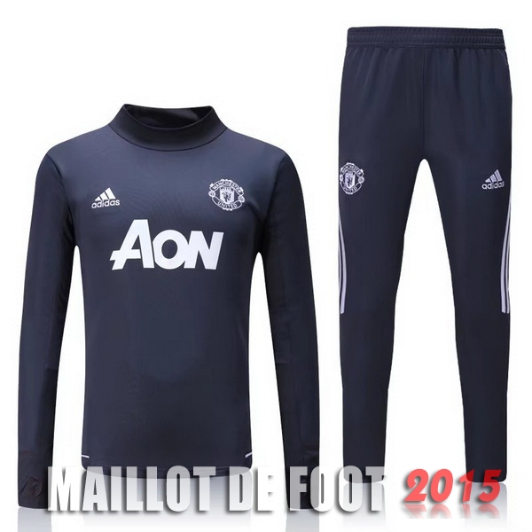 Survetement Manchester United Gris Marine 17/18 Survetement Manchester United Gris Marine 17/18