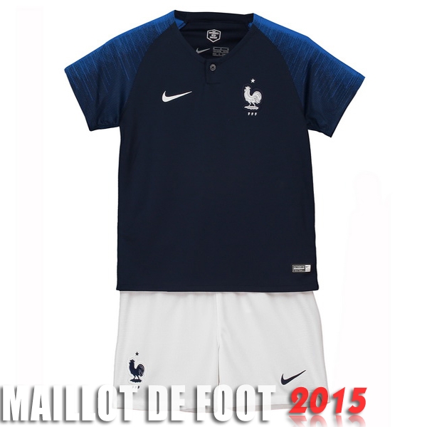 Maillot De Foot France Enfant Mondiall 2018 Domicile Un ensemble