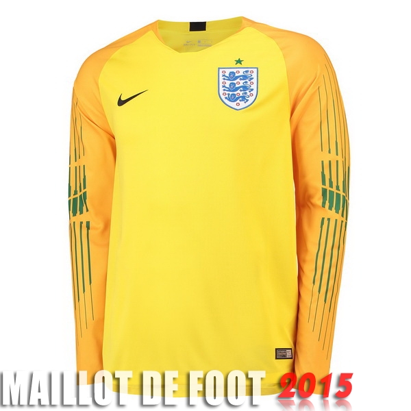 Maillot De Foot Angleterre Manches Longues Gardien Mondial 2018 Domicile